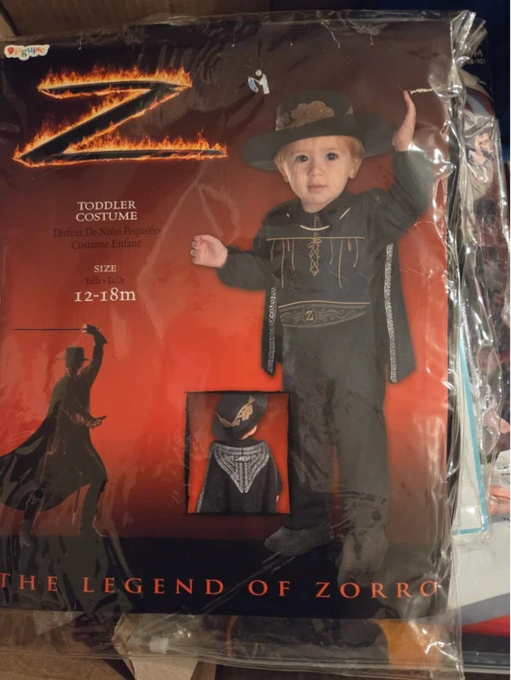 Baby zorro 12/18 m